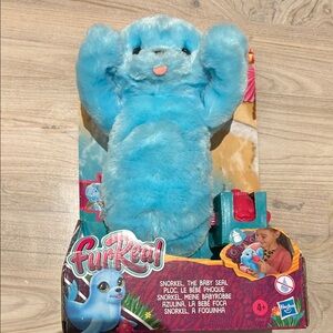 Hasbro FurReal Blue Baby Seal Plush with Snorkel Accessory